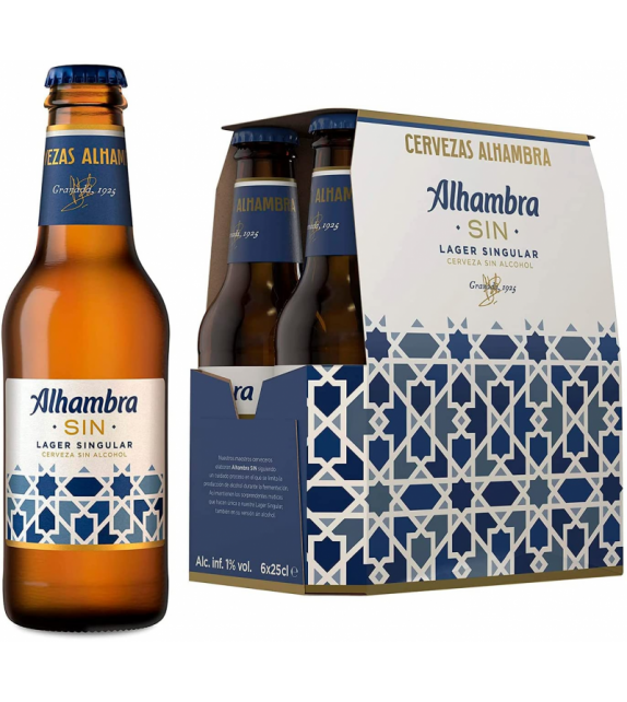 1/4 PACK ALHAMBRA SIN   4*6BOT